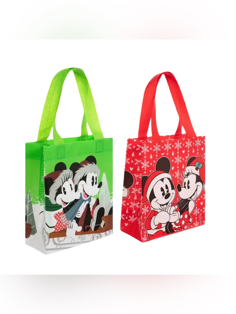 Minnie & Mickey Mouse Mini Tote Bags